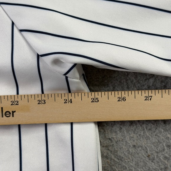 Don Mattingly New York Yankees 23 "Donnie Baseball" Majestic Pinstripe Jersey XL - Picture 9 of 12